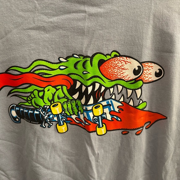 Santa Cruz Skateboards “Slasher” Keith Meek T-shirt - Picture 6 of 8